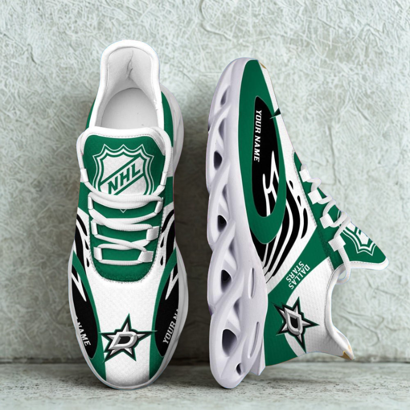 [SUPER SALE ] NEW CUSTOMIZED NHL15 DLS DALLAS STARS MAX SOUL SHOES
