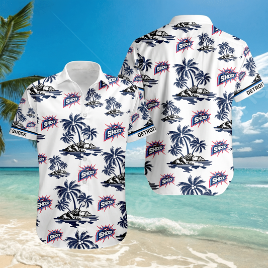 ENDING TODAY - NEW CUSTOMIZED WNBA15 DTS DETROIT SHOCK UNISEX HAWAIIAN SHIRT