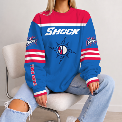 [FAN FAVORITE] NEW CUSTOMIZED WNBA15 DTS DETROIT SHOCK UNISEX SWEATSHIRT