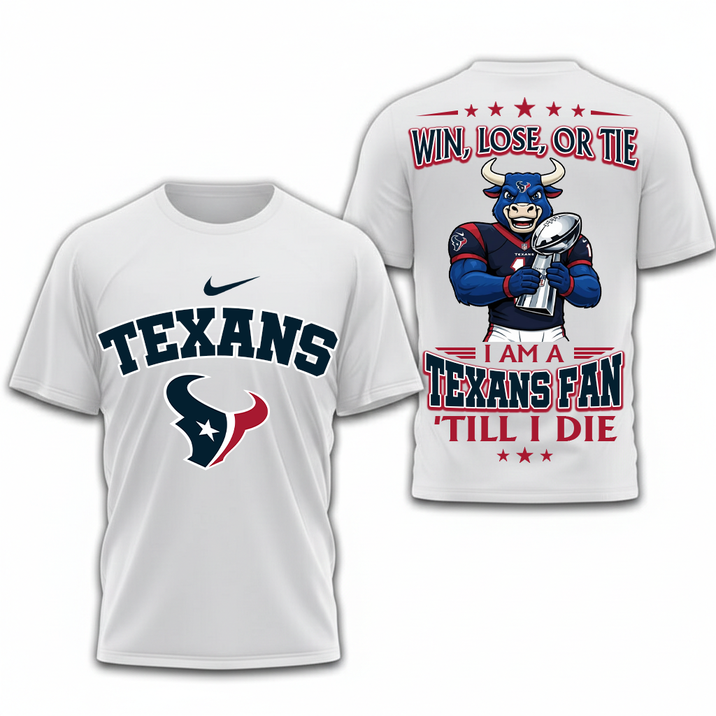LIMITED EDITION - NEW CUSTOMIZED NFL15 HTT HOUSTON TEXANS UNISEX T-SHIRT, POLO, HOODIE & JACKETS
