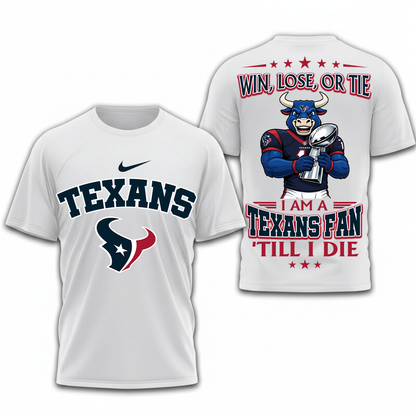 LIMITED EDITION - NEW CUSTOMIZED NFL15 HTT HOUSTON TEXANS UNISEX T-SHIRT, POLO, HOODIE & JACKETS