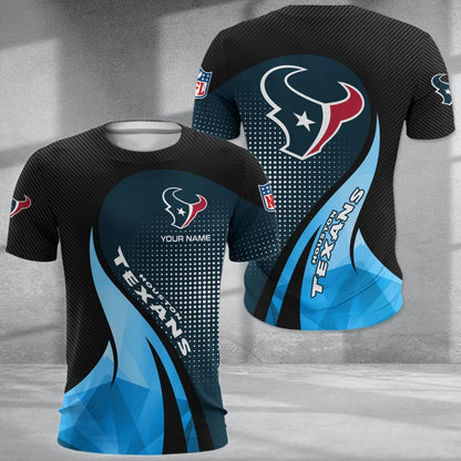 LIMITED EDITION - NEW CUSTOMIZED NFL15 HTT HOUSTON TEXANS POLO, T-SHIRT & SHORT PANTS SET
