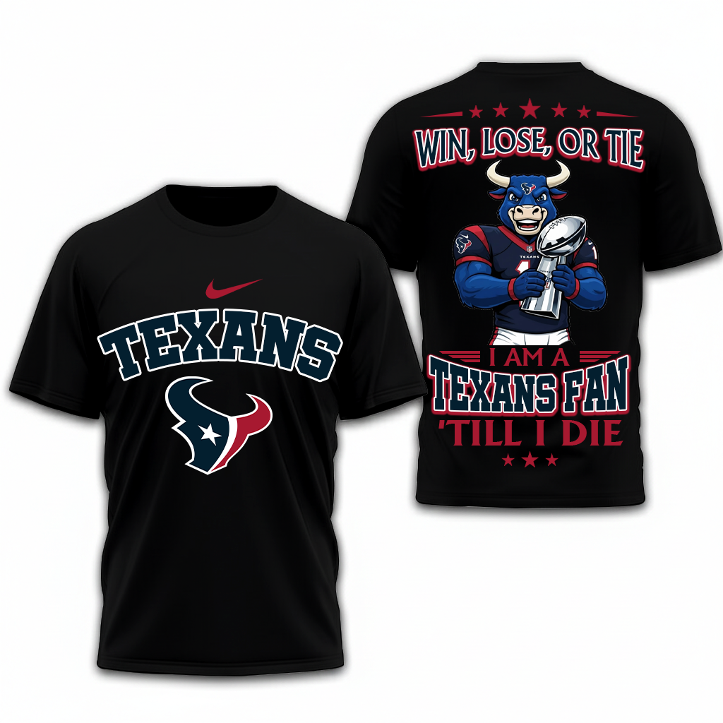 LIMITED EDITION - NEW CUSTOMIZED NFL15 HTT HOUSTON TEXANS UNISEX T-SHIRT, POLO, HOODIE & JACKETS