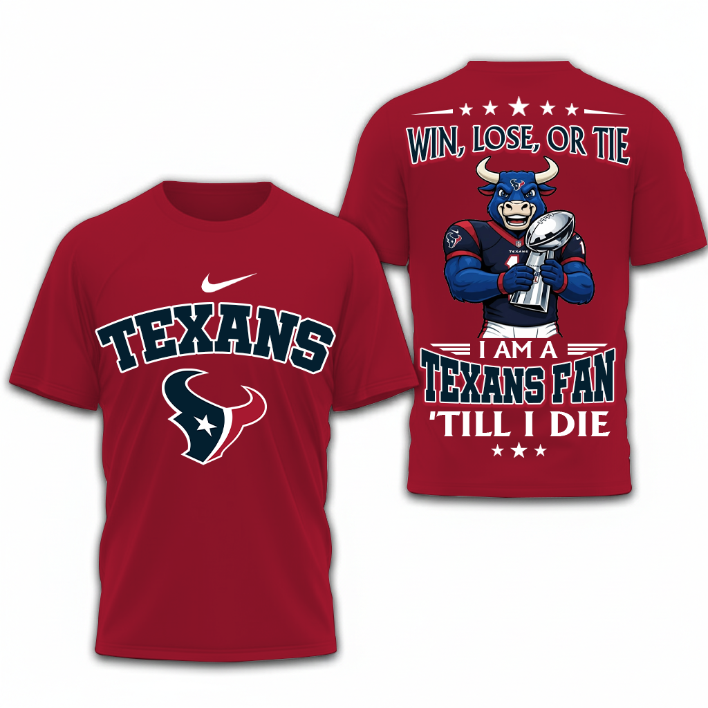 LIMITED EDITION - NEW CUSTOMIZED NFL15 HTT HOUSTON TEXANS UNISEX T-SHIRT, POLO, HOODIE & JACKETS
