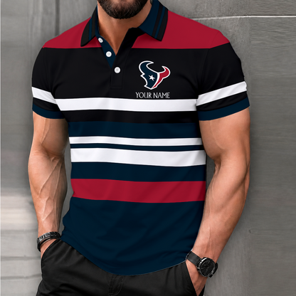 LIMITED EDITION - NEW CUSTOMIZED NFL15 HTT HOUSTON TEXANS T-SHIRT, POLO SHIRT, ZIP POLO SHIRT, SWEATSHIRT, HOODIE & ZIP HOODIE