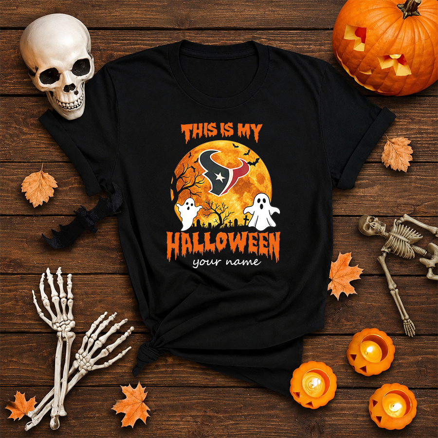 [SPECIAL OFFER] NEW CUSTOMIZED NFL15 HTT HOUSTON TEXANS  HALLOWEEN T-SHIRT, HOODIE & ZIP HOODIE
