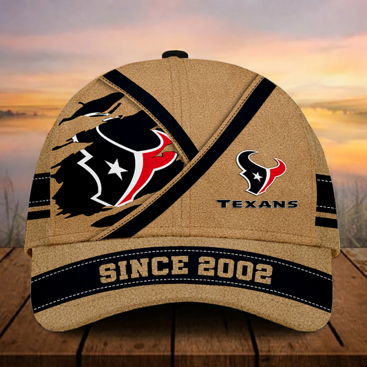 LIMITED EDITION - NEW CUSTOMIZED NFL15 HTT HOUSTON TEXANS CLASSIC CAP