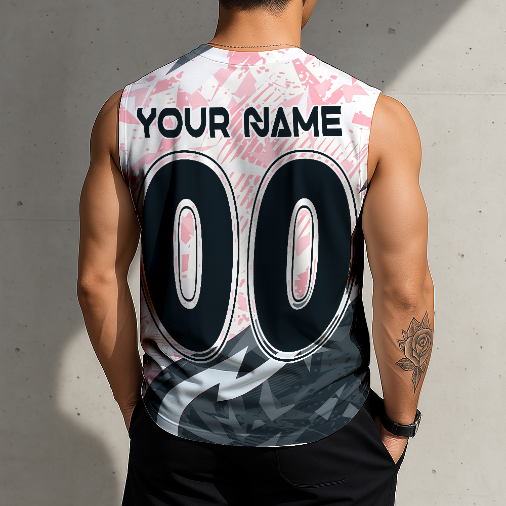 LIMITED EDITION - NEW CUSTOMIZED NFL15 HTT HOUSTON TEXANS MEN'S GYM SHIRT