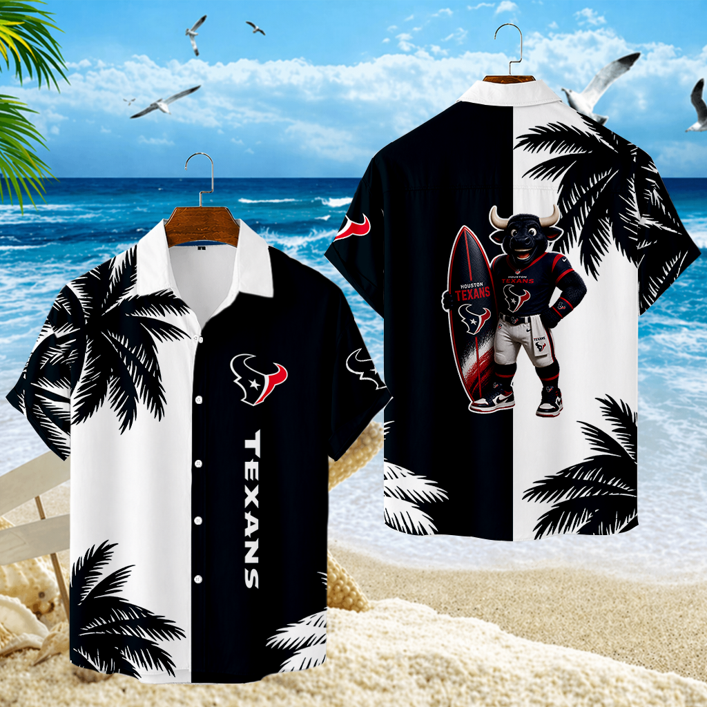 LIMITED EDITION - NEW CUSTOMIZED NFL15 HTT HOUSTON TEXANS UNISEX HAWAIIAN SHIRT
