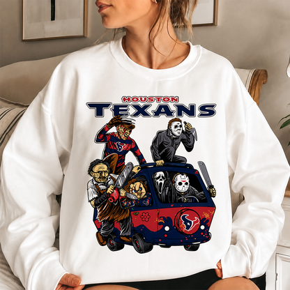 [SPECIAL OFFER] NEW CUSTOMIZED NFL15 HTT HOUSTON TEXANS UNISEX SWEATSHIRT