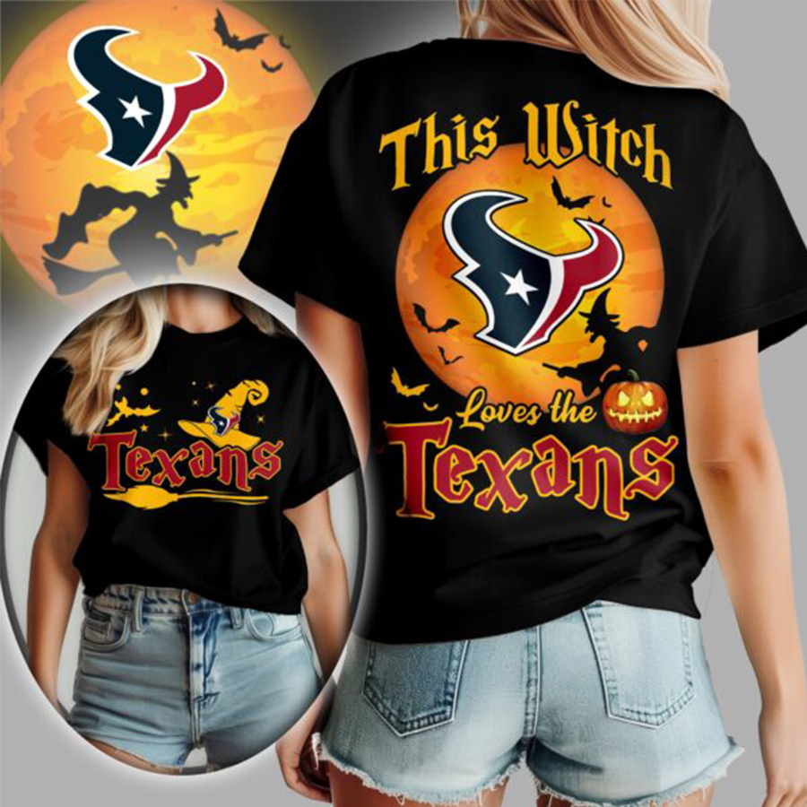 [SPECIAL OFFER] NEW CUSTOMIZED NFL15 HTT HOUSTON TEXANS  HALLOWEEN T-SHIRT, HOODIE & ZIP HOODIE