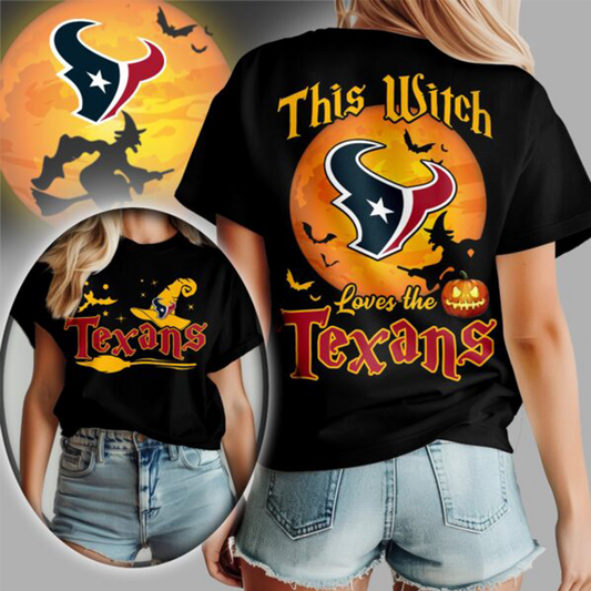 [SPECIAL OFFER] NEW CUSTOMIZED NFL15 HTT HOUSTON TEXANS  HALLOWEEN T-SHIRT, HOODIE & ZIP HOODIE