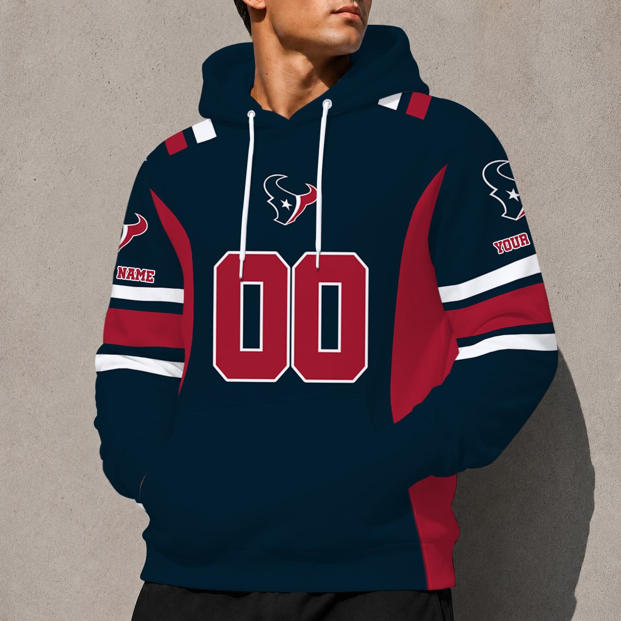 LIMITED EDITION - NEW CUSTOMIZED NFL15 HTT HOUSTON TEXANS T-SHIRT, POLO SHIRT, ZIP POLO SHIRT, SWEATSHIRT, HOODIE & ZIP HOODIE