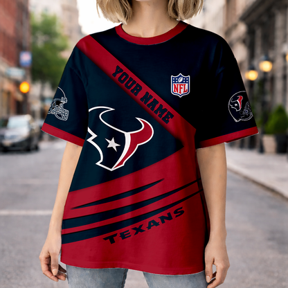 LIMITED EDITION - NEW CUSTOMIZED NFL15 HTT HOUSTON TEXANS UNISEX T-SHIRT, POLO, HOODIE & JACKETS