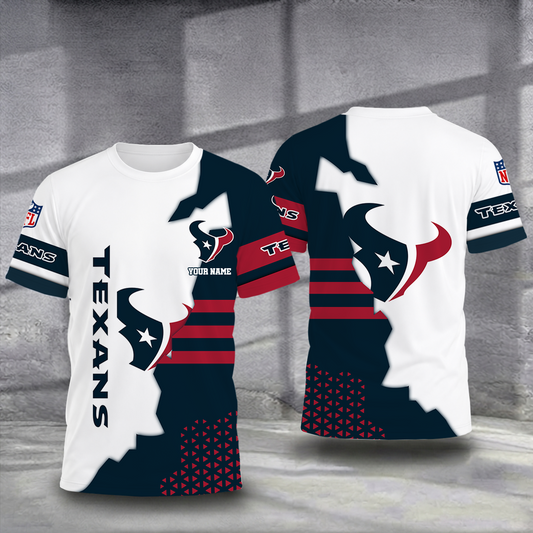 LIMITED EDITION - NEW CUSTOMIZED NFL15 HTT HOUSTON TEXANS T-SHIRT, POLO SHIRT, ZIP POLO SHIRT, SWEATSHIRT, HOODIE & ZIP HOODIE