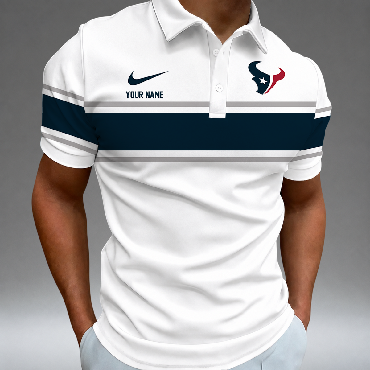 [SPECIAL OFFER] NEW CUSTOMIZED NFL25 NYJ NEW YORK JETS POLO SHIRT