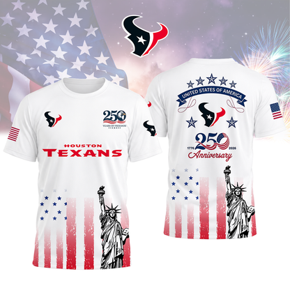 LIMITED EDITION - NEW CUSTOMIZED NFL15 HTT HOUSTON TEXANS T-SHIRT, POLO SHIRT, ZIP POLO SHIRT, SWEATSHIRT, HOODIE & ZIP HOODIE
