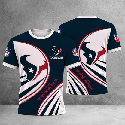 LIMITED EDITION - NEW CUSTOMIZED NFL15 HTT HOUSTON TEXANS T-SHIRT, POLO SHIRT, ZIP POLO SHIRT, SWEATSHIRT, HOODIE & ZIP HOODIE