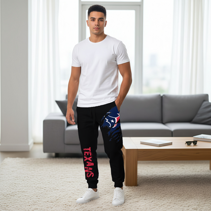 LIMITED EDITION - NEW PERSONALIZED NFL15 HTT HOUSTON TEXANS JOGGERS