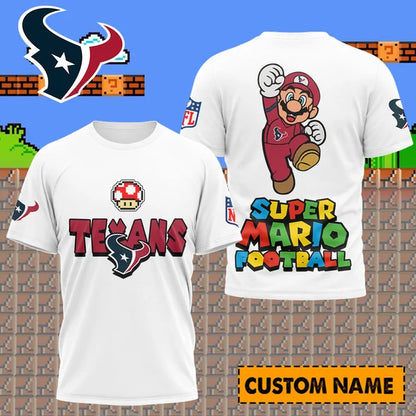 LIMITED EDITION - NEW CUSTOMIZED NFL15 HT TEXANS UNISEX T-SHIRT, SWEATSHIRT, HOODIE & ZIP HOODIE