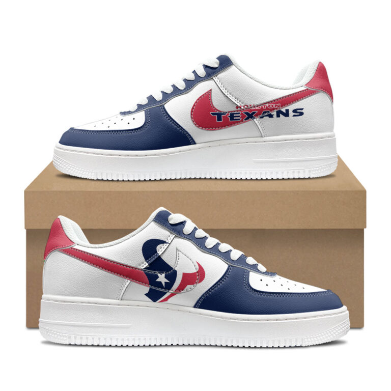 [SPECIAL OFFER] NEW CUSTOMIZED NFL15 HTT HOUSTON TEXANS AF1 SHOES