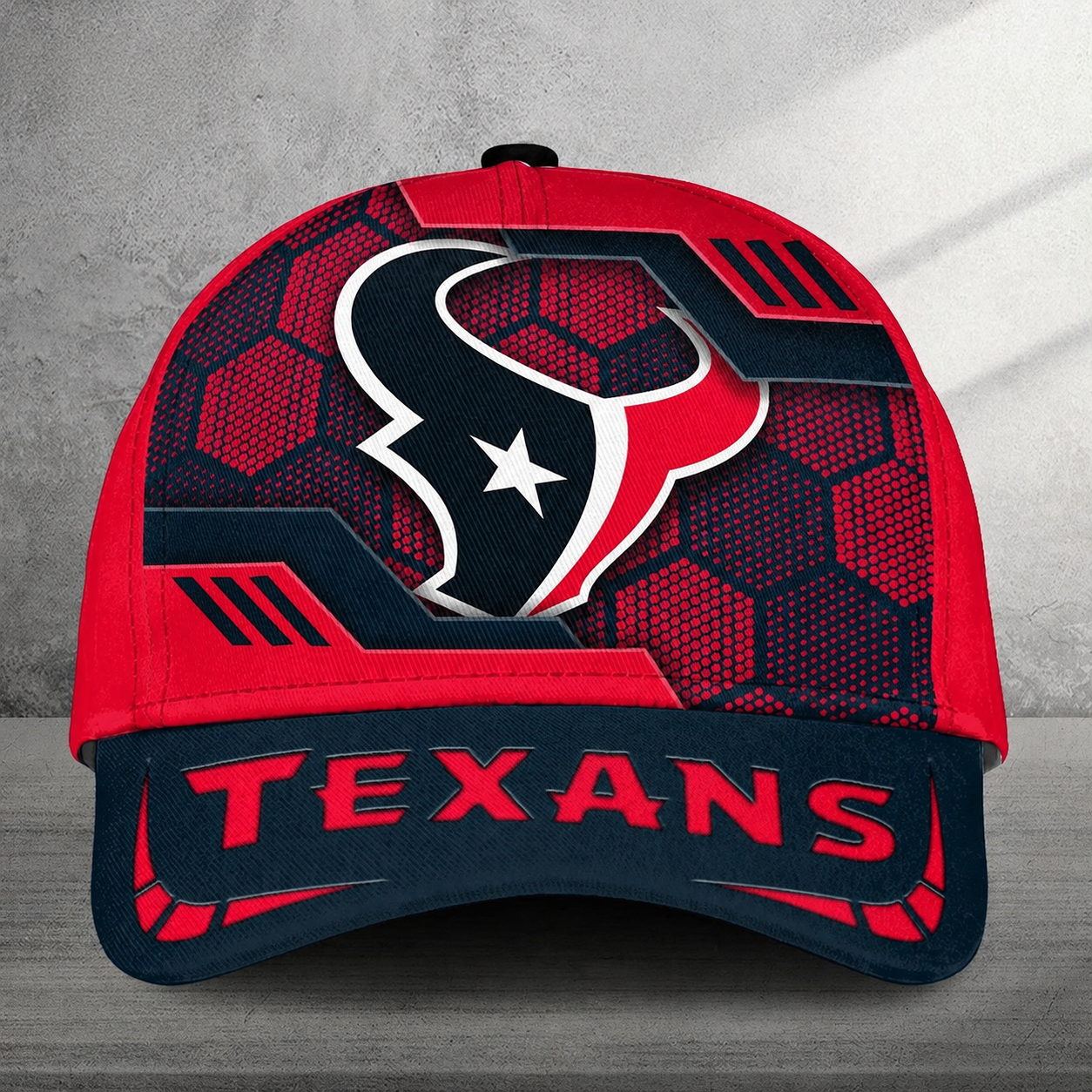 LIMITED EDITION - NEW CUSTOMIZED NFL15 HTT HOUSTON TEXANS CLASSIC CAP