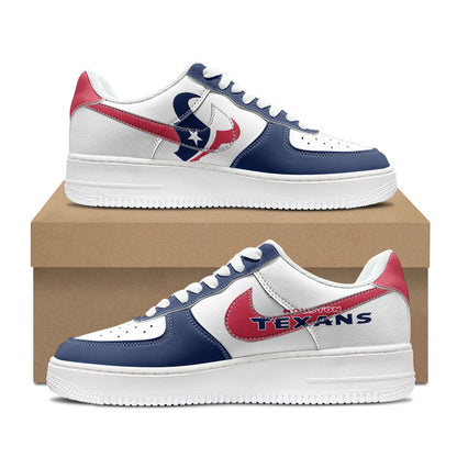 [SPECIAL OFFER] NEW CUSTOMIZED NFL15 HTT HOUSTON TEXANS AF1 SHOES