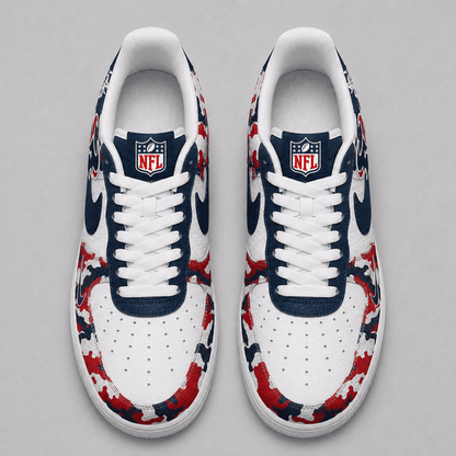 [SPECIAL OFFER] NEW CUSTOMIZED NFL15 HTT HOUSTON TEXANS AF1 SHOES