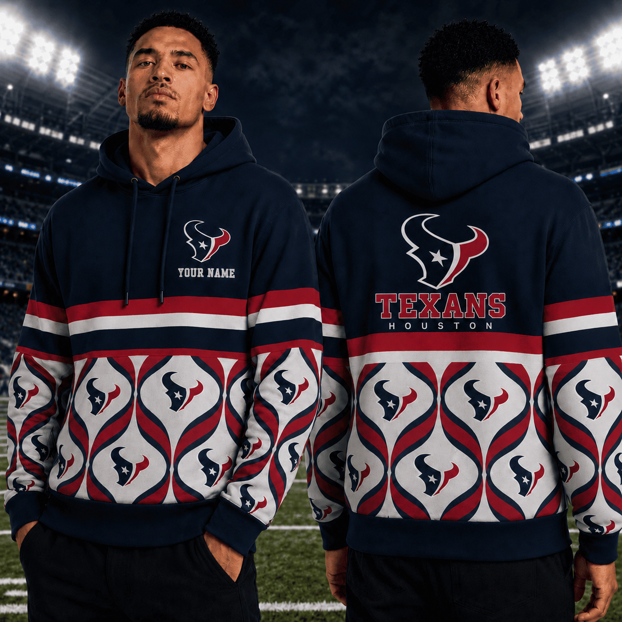 LIMITED EDITION - NEW CUSTOMIZED NFL15 HTT HOUSTON TEXANS T-SHIRT, HOODIE, ZIP HOODIE
