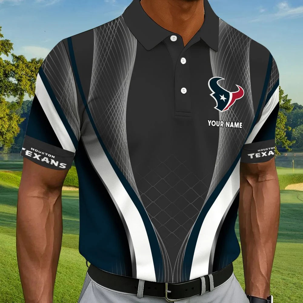 LIMITED EDITION - NEW CUSTOMIZED NFL15 HTT HOUSTON TEXANS T-SHIRT, POLO SHIRT, ZIP POLO SHIRT, SWEATSHIRT, HOODIE & ZIP HOODIE