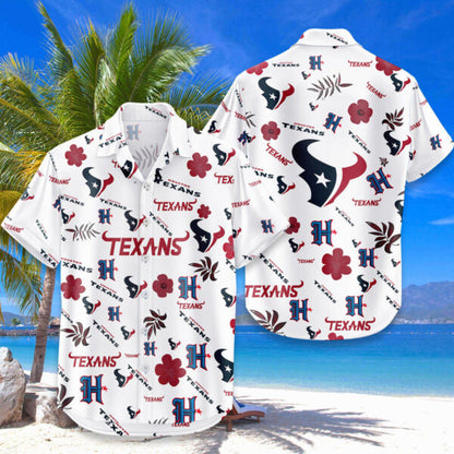 LIMITED EDITION - NEW CUSTOMIZED NFL15 HTT HOUSTON TEXANS UNISEX HAWAIIAN SHIRT