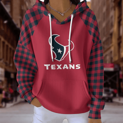 [SPECIAL OFFER] NEW CUSTOMIZED NFL15 HTT HOUSTON TEXANS RIBBED HOODIE & SWEATSHIRT