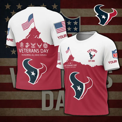 LIMITED EDITION - NEW CUSTOMIZED NFL15 HT TEXANS UNISEX T-SHIRT, SWEATSHIRT, HOODIE & ZIP HOODIE