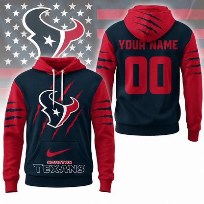 LIMITED EDITION - NEW CUSTOMIZED NFL15 HTT HOUSTON TEXANS T-SHIRT, POLO SHIRT, ZIP POLO SHIRT, SWEATSHIRT, HOODIE & ZIP HOODIE