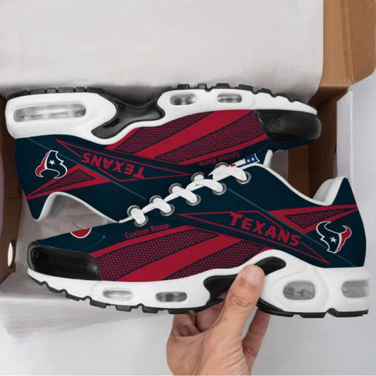 LIMITED EDITION - NEW CUSTOMIZED NFL15 HTT HOUSTON TEXANS AIR MAX PLUS SNEAKERS