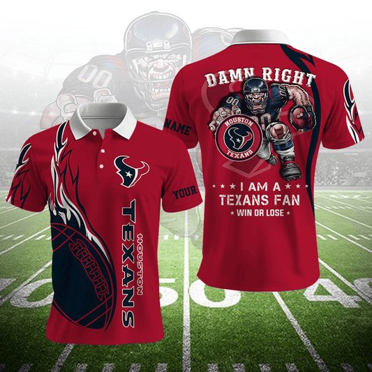 LIMITED EDITION - NEW CUSTOMIZED NFL15 HTT HOUSTON TEXANS UNISEX T-SHIRT, POLO, HOODIE & JACKETS