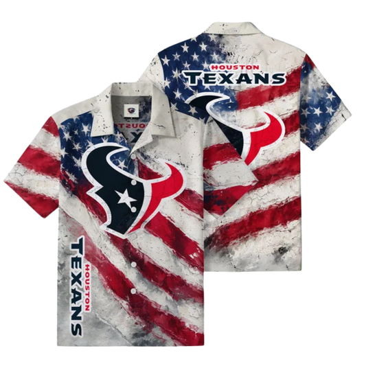 LIMITED EDITION - NEW CUSTOMIZED NFL15 HTT HOUSTON TEXANS UNISEX HAWAIIAN SHIRT