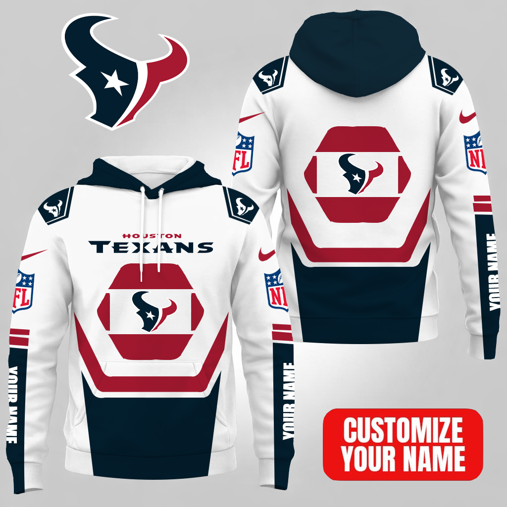 LIMITED EDITION - NEW CUSTOMIZED NFL15 HTT HOUSTON TEXANS UNISEX T-SHIRT, POLO, HOODIE & JACKETS
