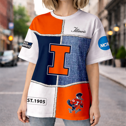 VIRAL EDITION - NEW CUSTOMIZED NCAA MAM15 IFI IL FIGHTING ILLINI HOODIE, T-SHIRTS, ZIP HOODIE, SWEATSHIRTS & POLO SHIRT