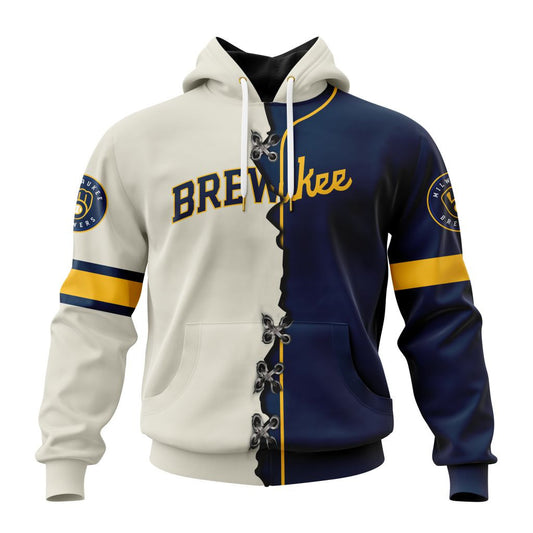 LIMITED EDITION - NEW CUSTOMIZED MLB15 MBS MILWAUKEE BREWERS T-SHIRT, HOODIE, ZIP HOODIE
