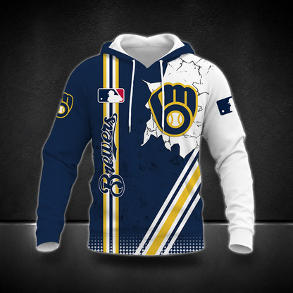 LIMITED EDITION - NEW CUSTOMIZED MLB15 MBS MILWAUKEE BREWERS T-SHIRT, POLO SHIRT, ZIP POLO SHIRT, SWEATSHIRT, HOODIE & ZIP HOODIE