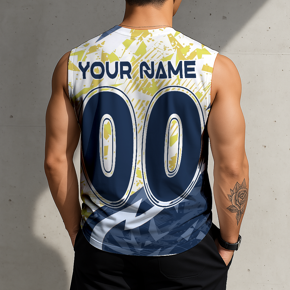 LIMITED EDITION - NEW CUSTOMIZED MLB15 MBS MILWAUKEE BREWERS TANKTOP & GYM SHIRT
