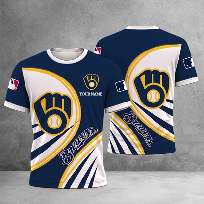 VIRAL EDITION - NEW CUSTOMIZED MLB15 MBS MILWAUKEE BREWERS T-SHIRT, POLO SHIRT, ZIP POLO SHIRT, SWEATSHIRT, HOODIE & ZIP HOODIE