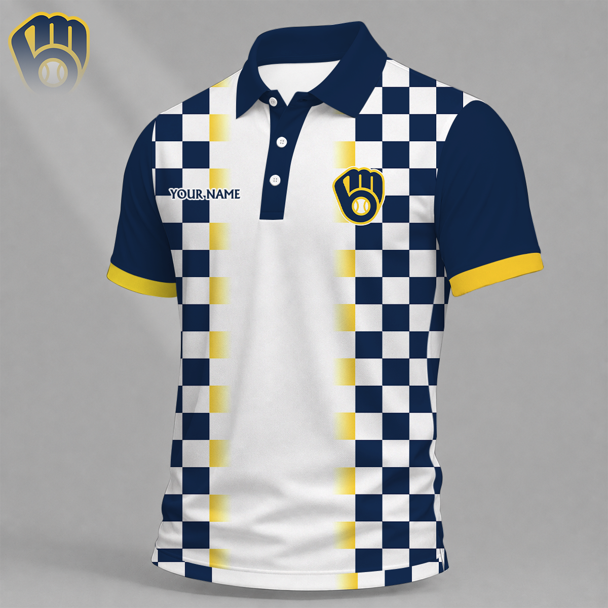 LIMITED EDITION - NEW CUSTOMIZED MLB15 MBS MILWAUKEE BREWERS T-SHIRT, POLO SHIRT, ZIP POLO SHIRT, SWEATSHIRT, HOODIE & ZIP HOODIE