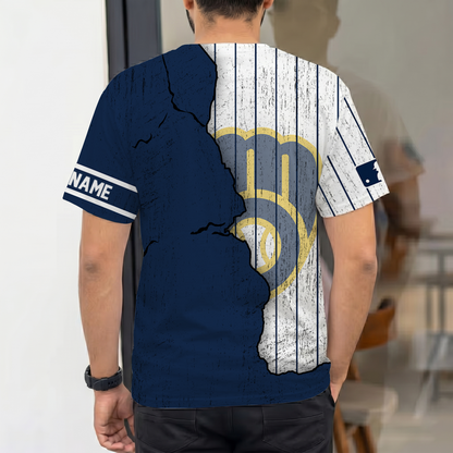 LIMITED EDITION - NEW CUSTOMIZED MLB15 MBS MILWAUKEE BREWERS T-SHIRT, HOODIE, ZIP HOODIE
