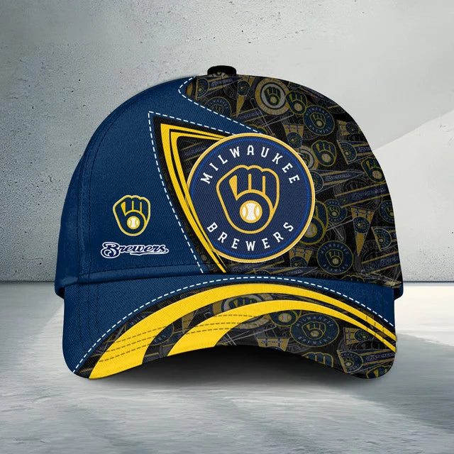 [FLASH SALE] NEW CUSTOMIZED MLB15 MBS MILWAUKEE BREWERS CLASSIC CAP