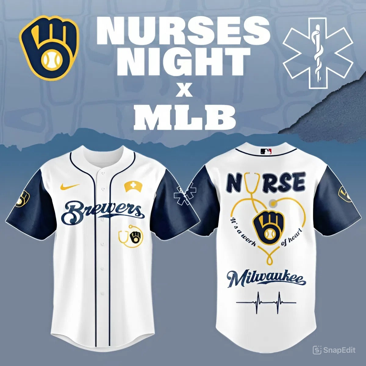 LIMITED EDITION - NEW CUSTOMIZED MLB15 MBS MILWAUKEE BREWERS BASEBALL JERSEY