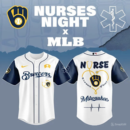 LIMITED EDITION - NEW CUSTOMIZED MLB15 MBS MILWAUKEE BREWERS BASEBALL JERSEY