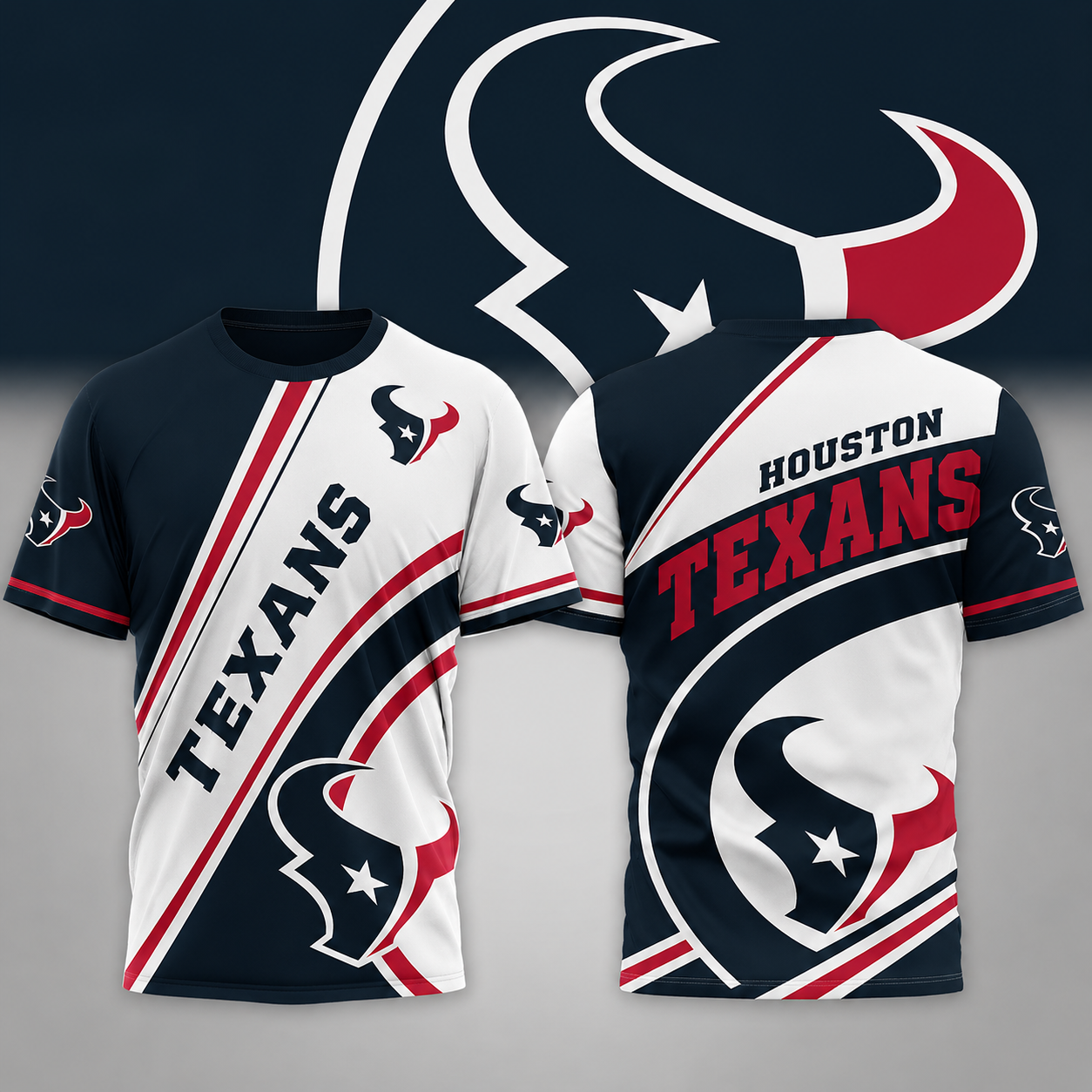 SPECIAL EDITION - NEW CUSTOMIZED NFL15 HTT HOUSTON TEXANS POLO SHIRT, ZIP POLO SHIRT, T-SHIRT, HOODIE, ZIP HOODIE & SWEATSHIRT