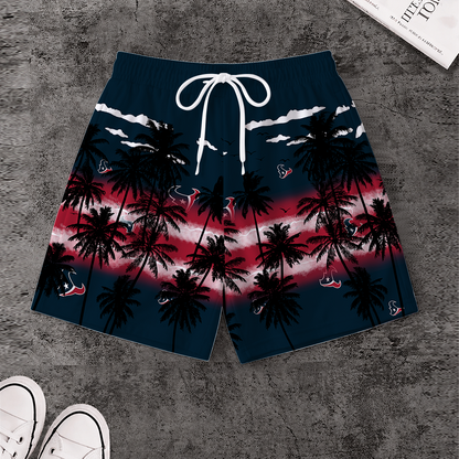 LIMITED EDITION - NEW CUSTOMIZED NFL15 HTT HOUSTON TEXANS SHORT PANTS